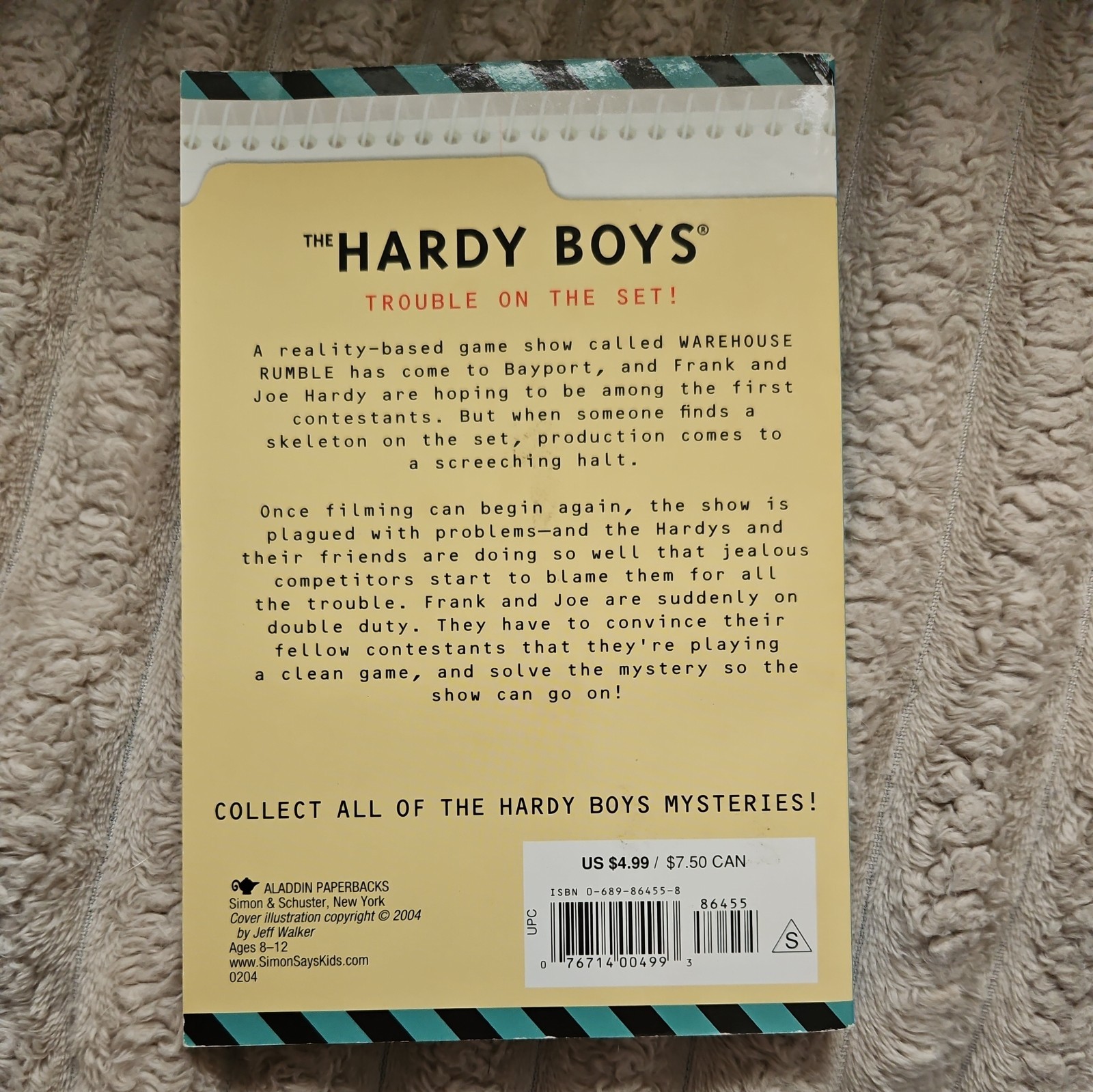 WAREHOUSE RUMBLE (The Hardy Boys #183) by Franklin W. Dixon