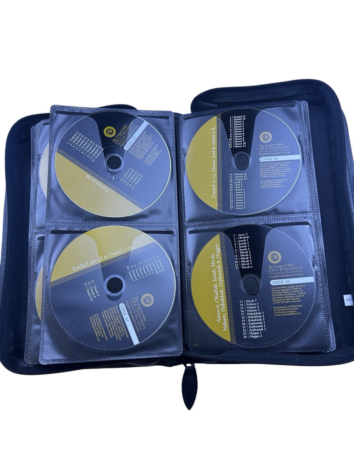 The Listener’s Complete ESV Bible by Max McLean (62 Audio CDs, 75 Hours)