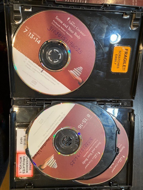 Stress and Your Body by Robert Sapolsky (Compact Disc) 12 Discs