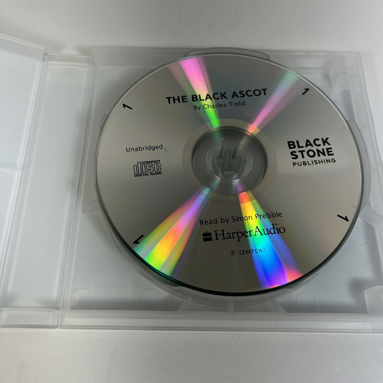The Black Ascot Inspector Ian Rutledge Mysteries by Charles Todd Audio CD