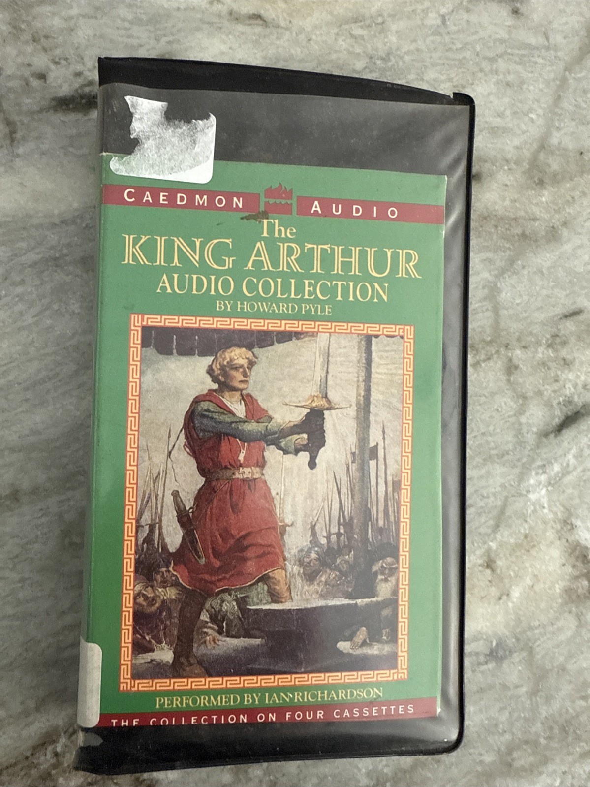 The King Arthur Audio Collection, Audiobook 4 cassettes 4 Hours (Rare, HTF)