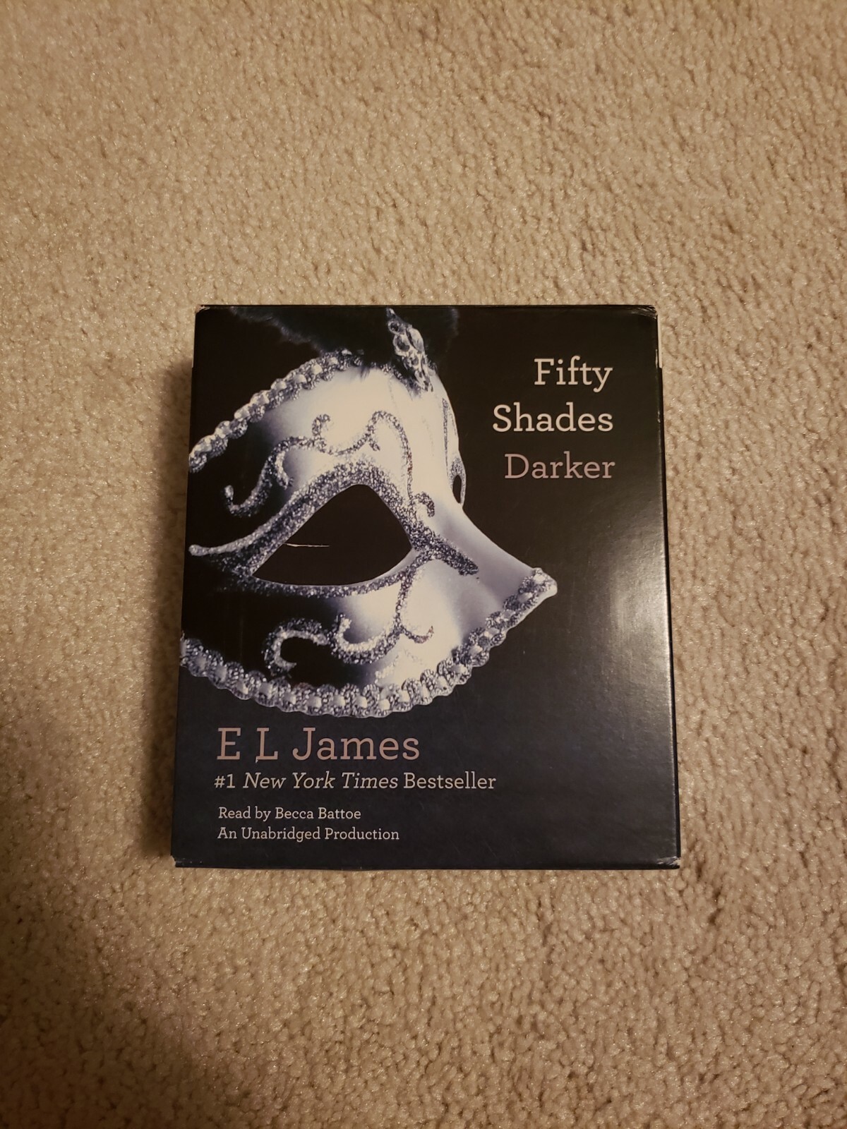 Fifty Shades Darker Unabridged Book On Tape (16 CDs; 20 hours)