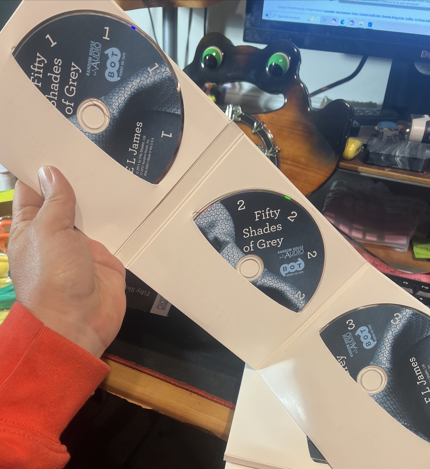 Fifty Shades of Grey : Audio Book (16) CD’s total. Erotic Romance 20 hours