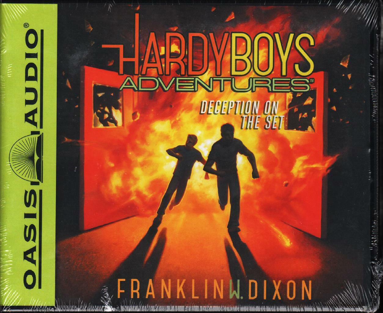 New Hardy Boys Audio CD Set #8 DECEPTION ON THE SET Unabridged Franklin Dixon