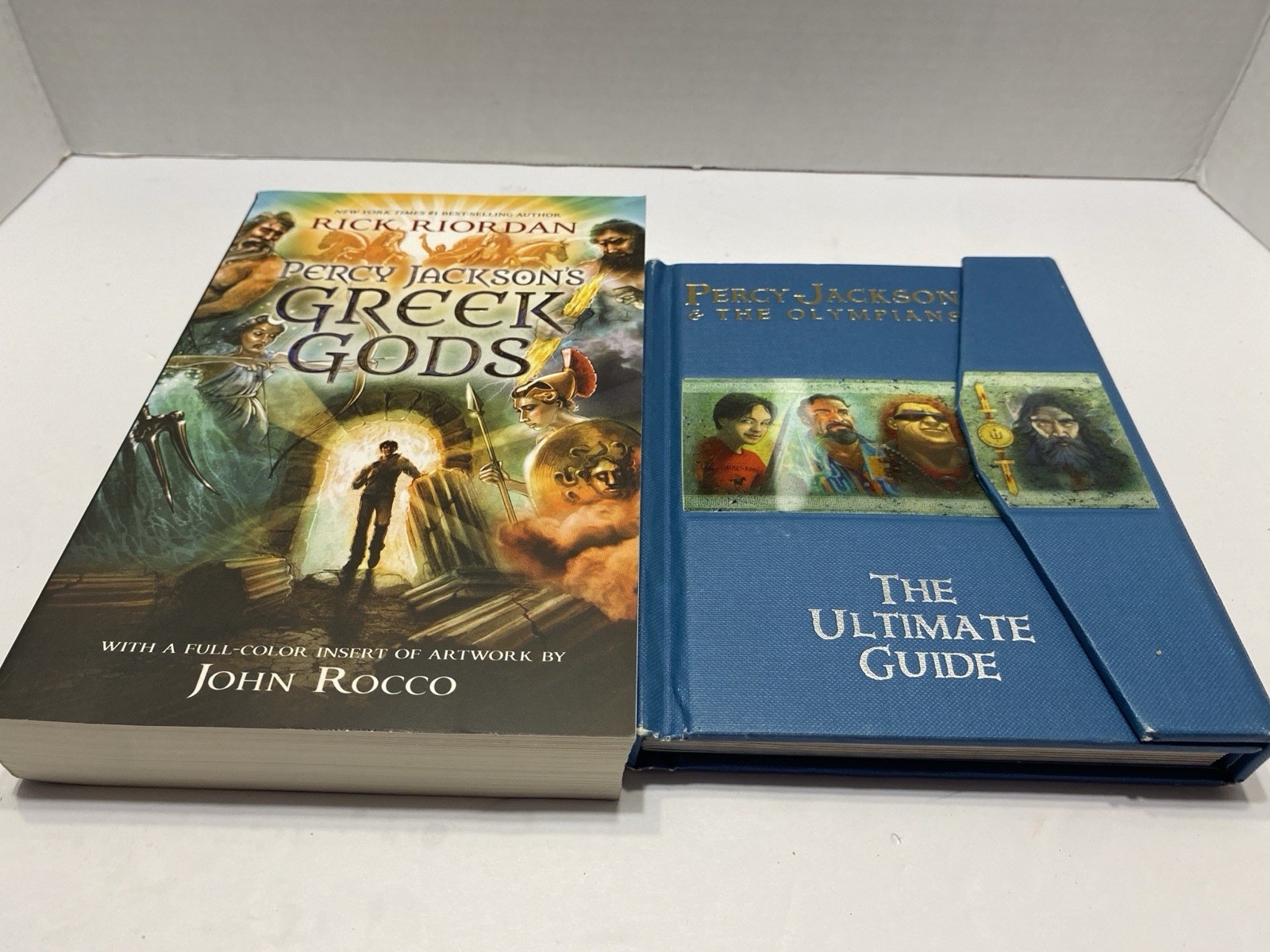 Percy Jackson & The Olympians-The Ultimate Guide Book & Greek Gods