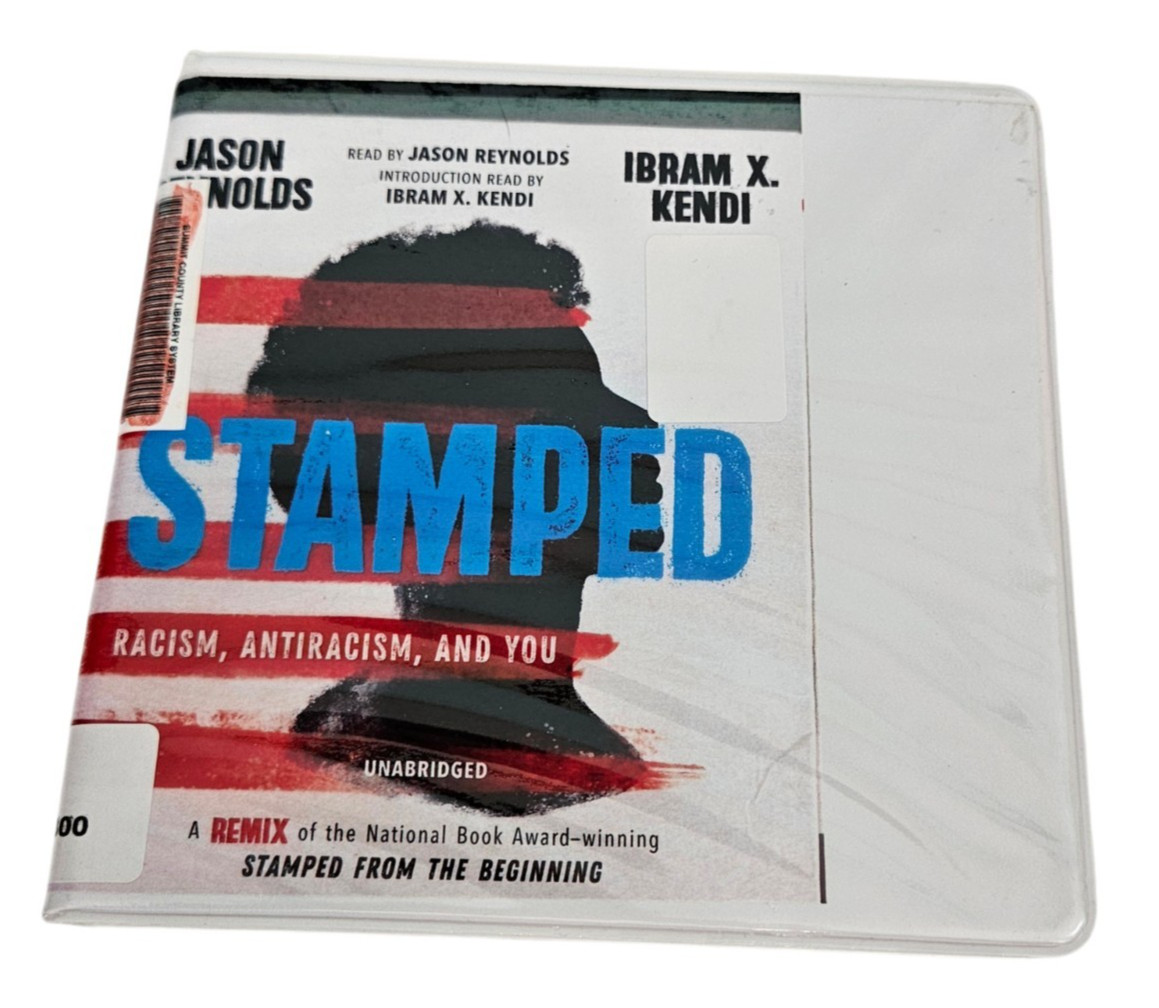 Stamped: Racism Antiracism and You Audiobook CD By Jason Reynolds Ibram X Kendi