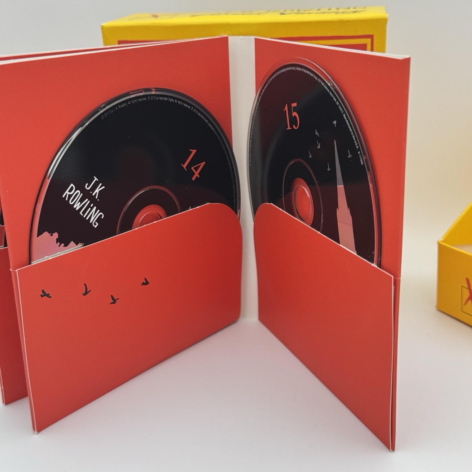 The Casual Vacancy by J. K. Rowling (Audio Book — Unabridged — 15 CDs) VGC