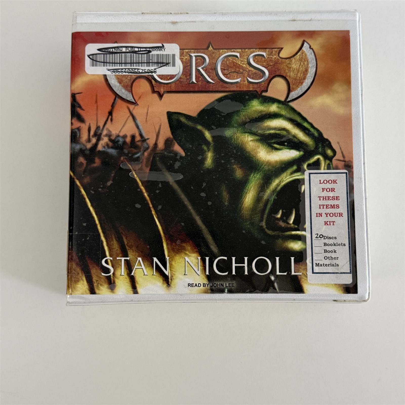 Orcs First Blood Trilogy Omnibus Stan Nicholls Epic High Fantasy Audiobook CD