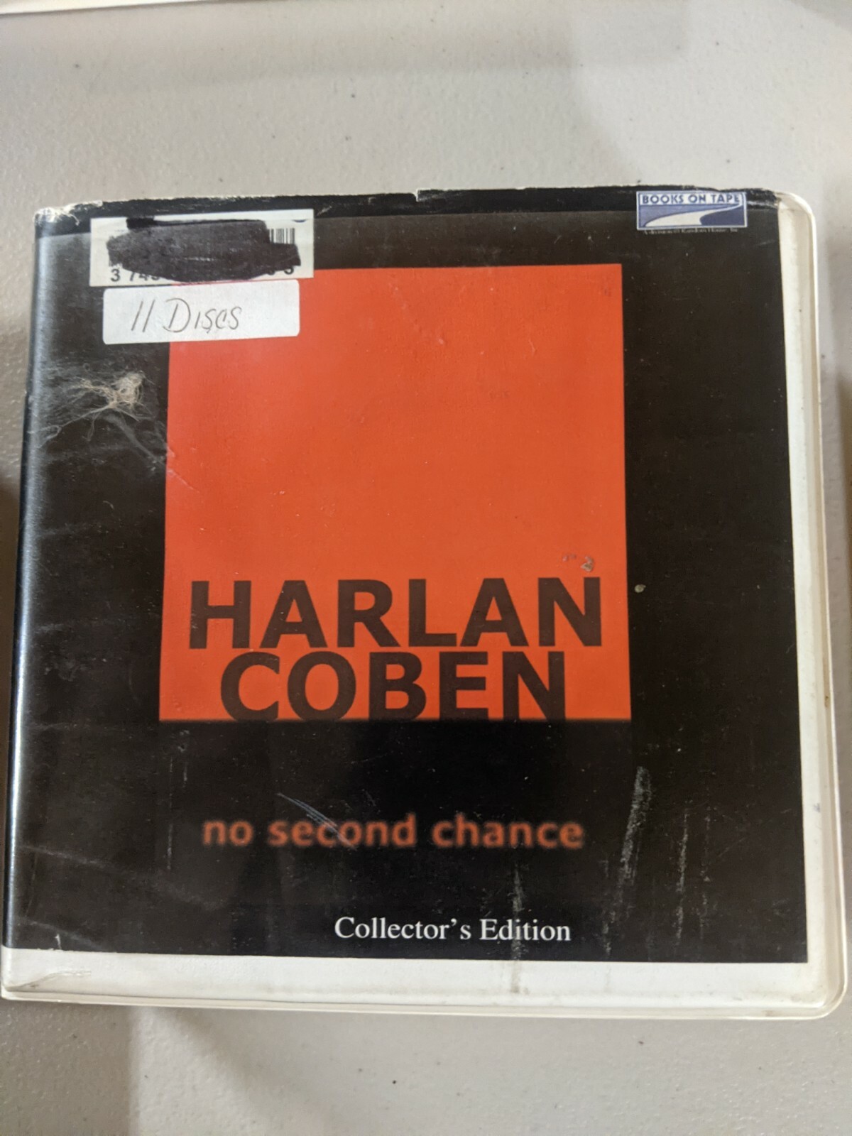 Shelf 62B Audiobook~ NO SECOND CHANCE UNABRIDGED BY HARLAN COBEN