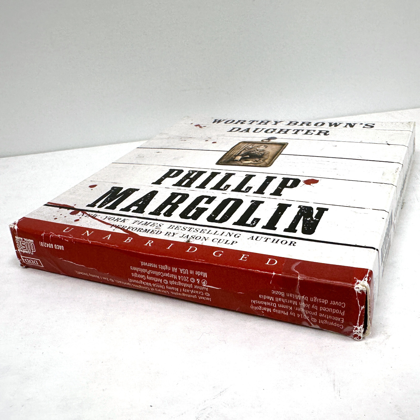 WORTHY BROWN’S DAUGHTER by Phillip Margolin UNABRIDGED on 8 CDs & Not Ex-Library