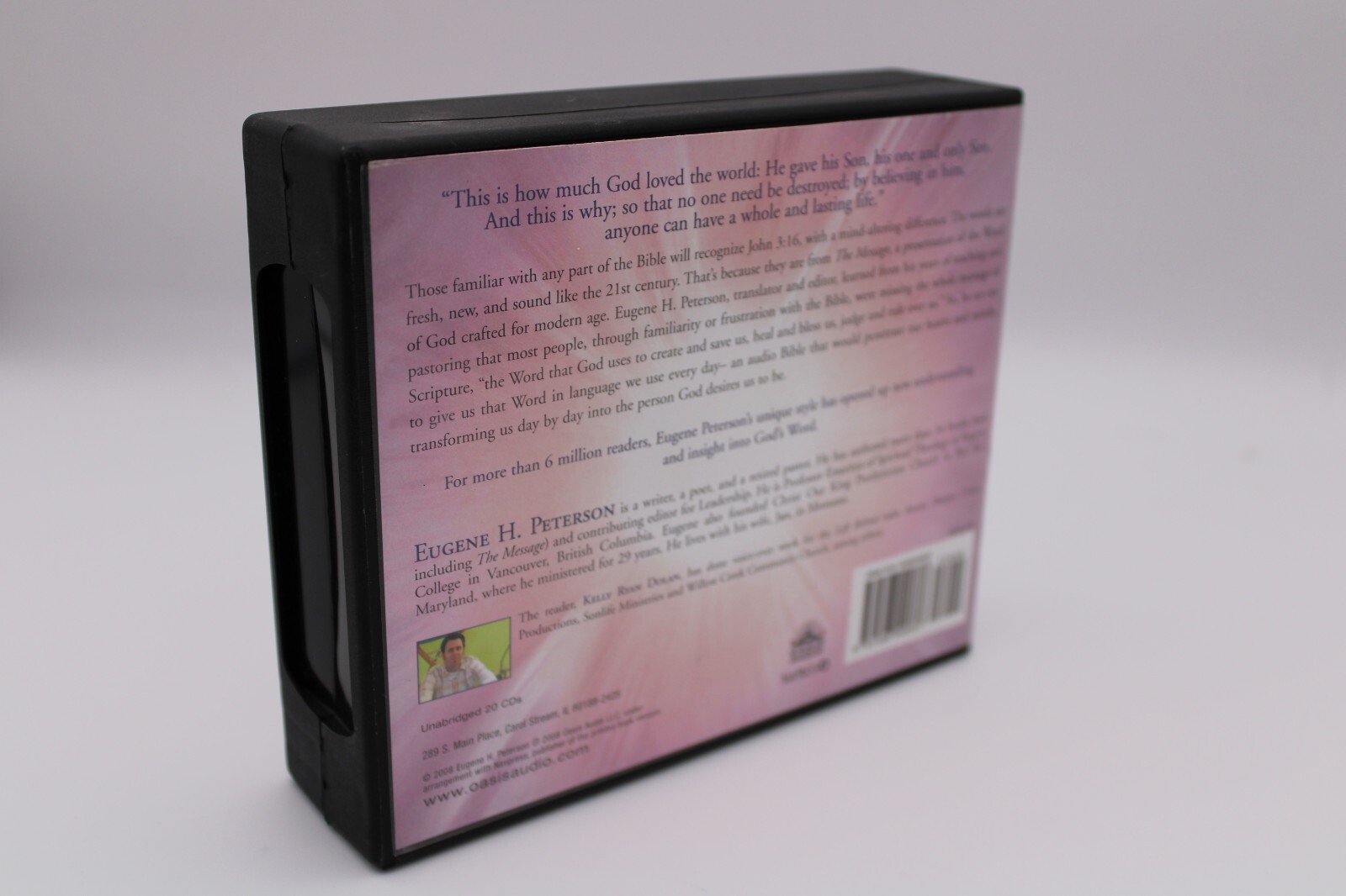 The Message Bible: New Testament Oasis Audio 20 CDs Unabridged Contemporary