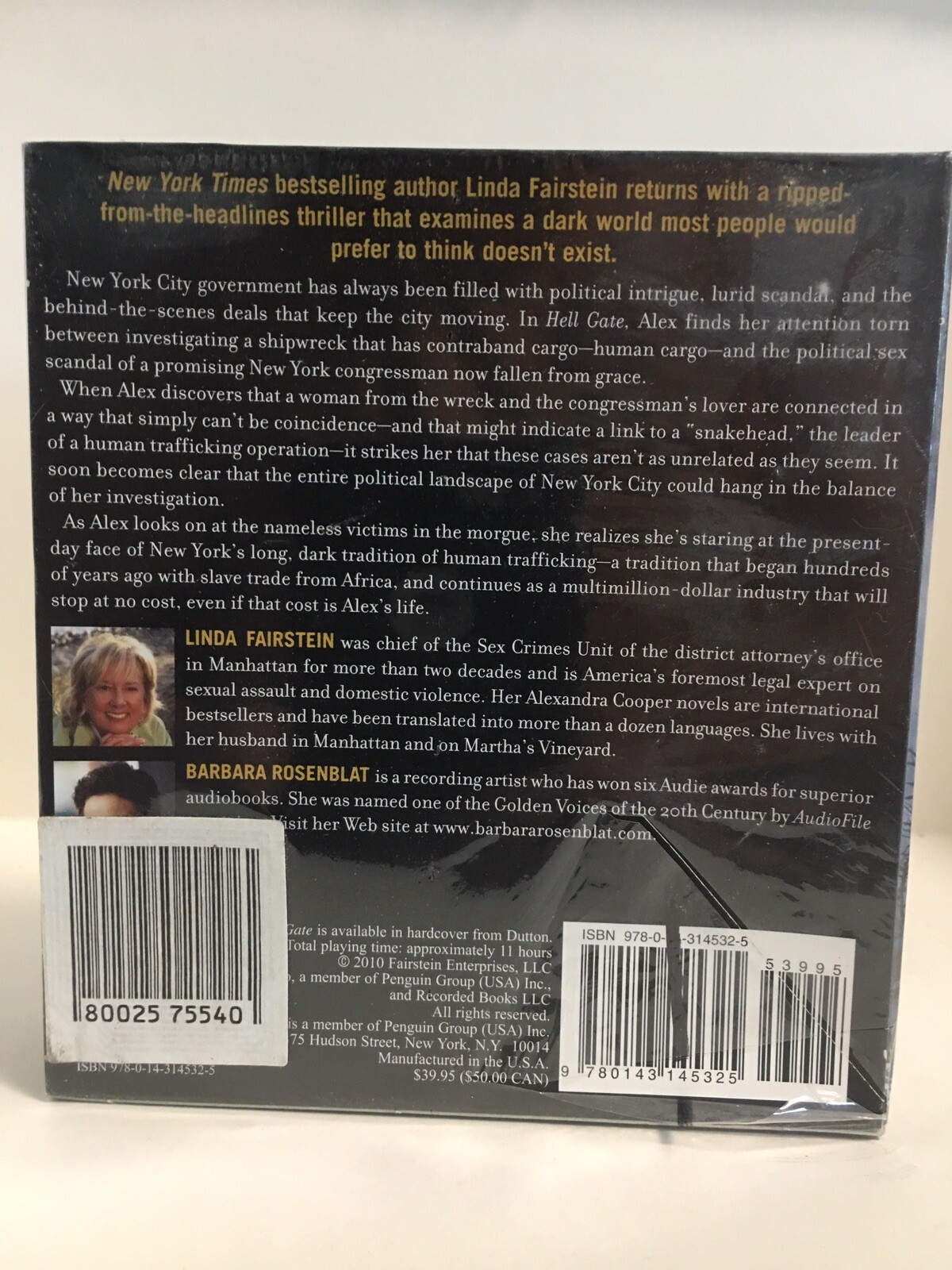 Audiobook CD Linda Fairstein