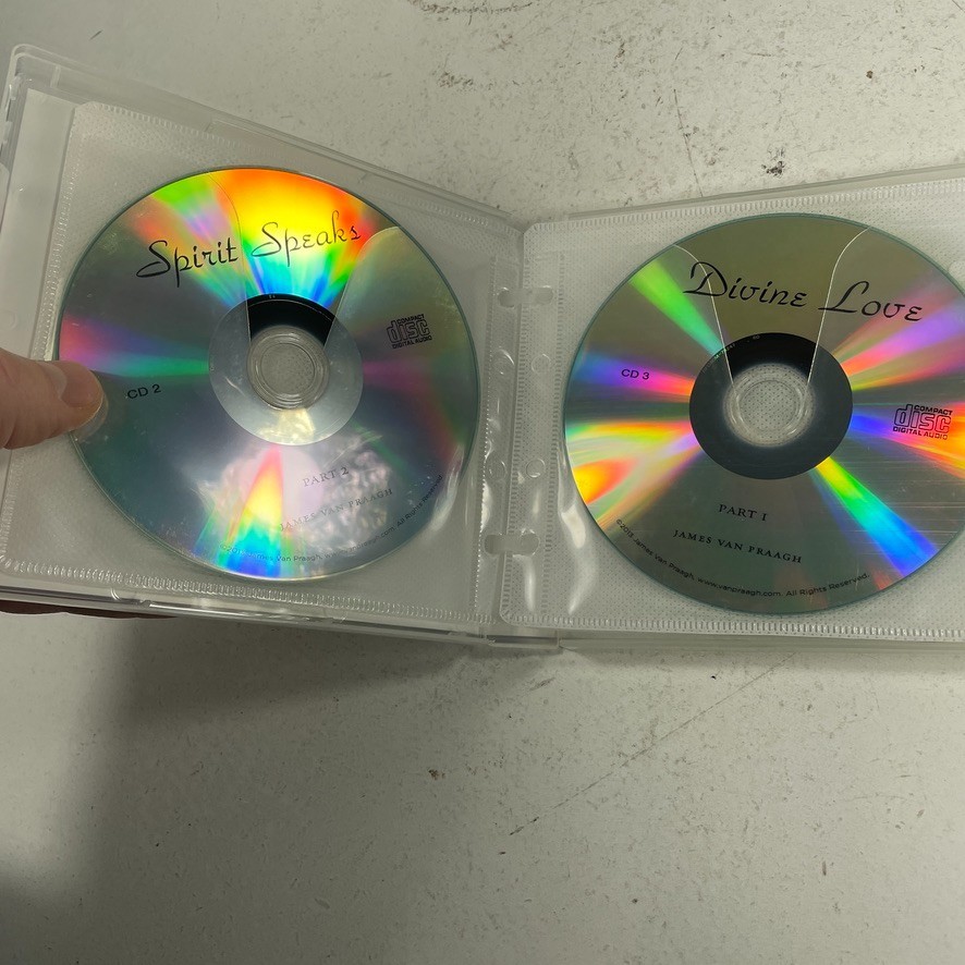 James Van Praagh Set 10 CDs Spirit Meditation Soul Discoveries + Music Halpern