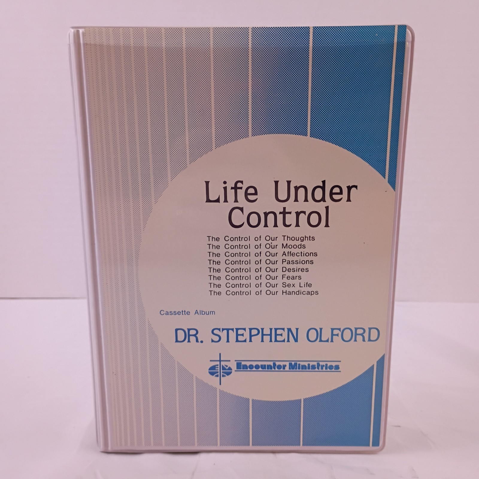 Dr. Stephen Olford — Life Under Control 4 Cassette Tape Set Encounter Ministries