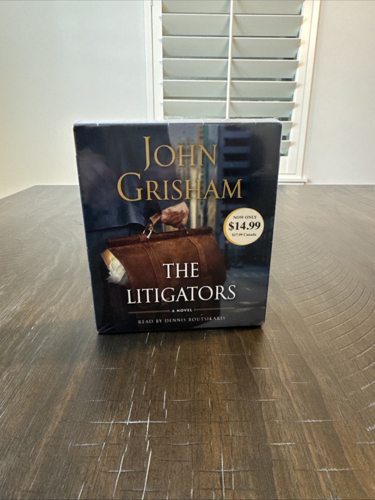The Litigators by John Grisham, CD Audio Book 6hr -Dennis Boutsikaris 2011 New!