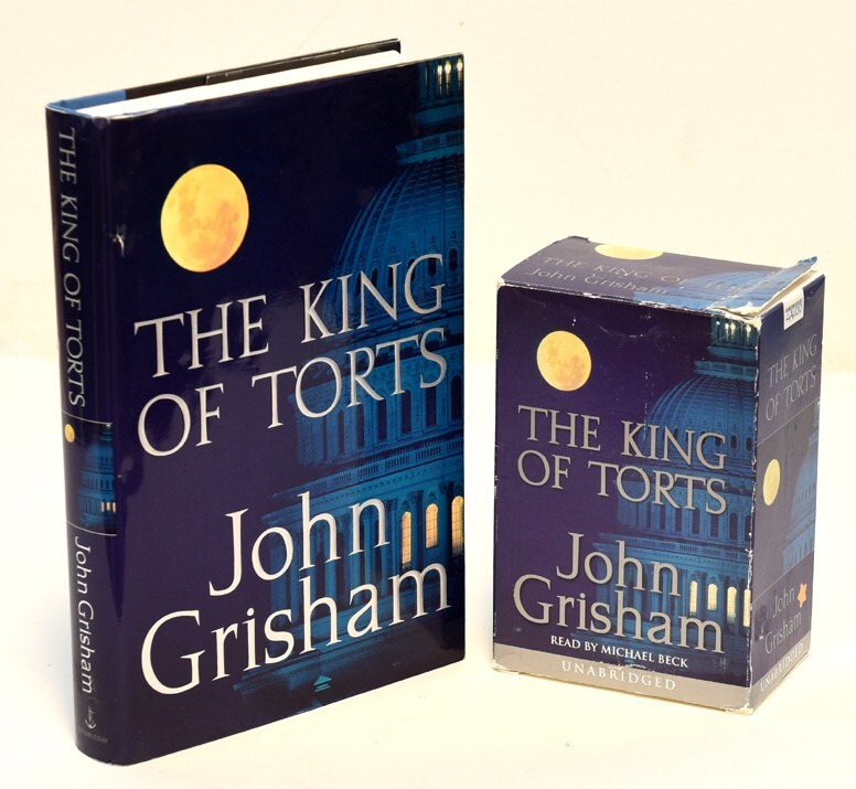 The King of Torts: hardcover book and unabridged audio tapes by Dan Brown
