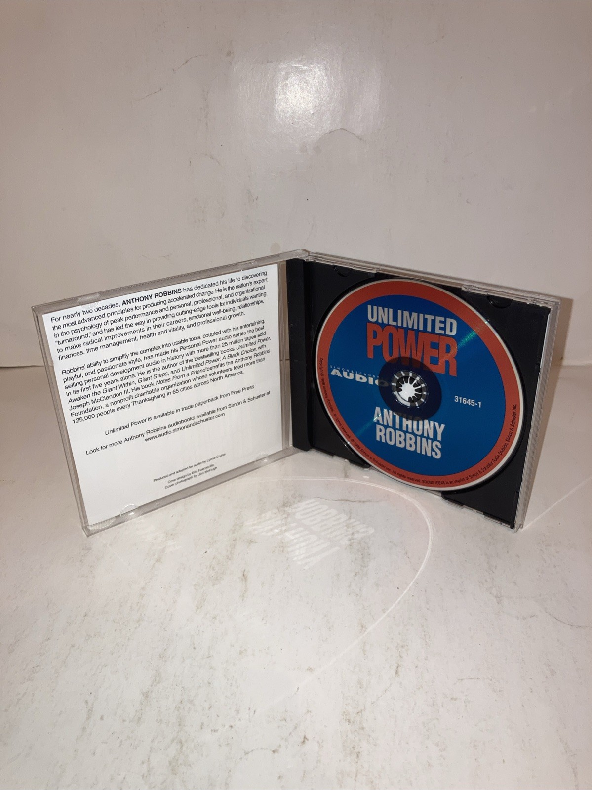 Unlimited Power — Anthony Robbins — Audiobook — 1CD