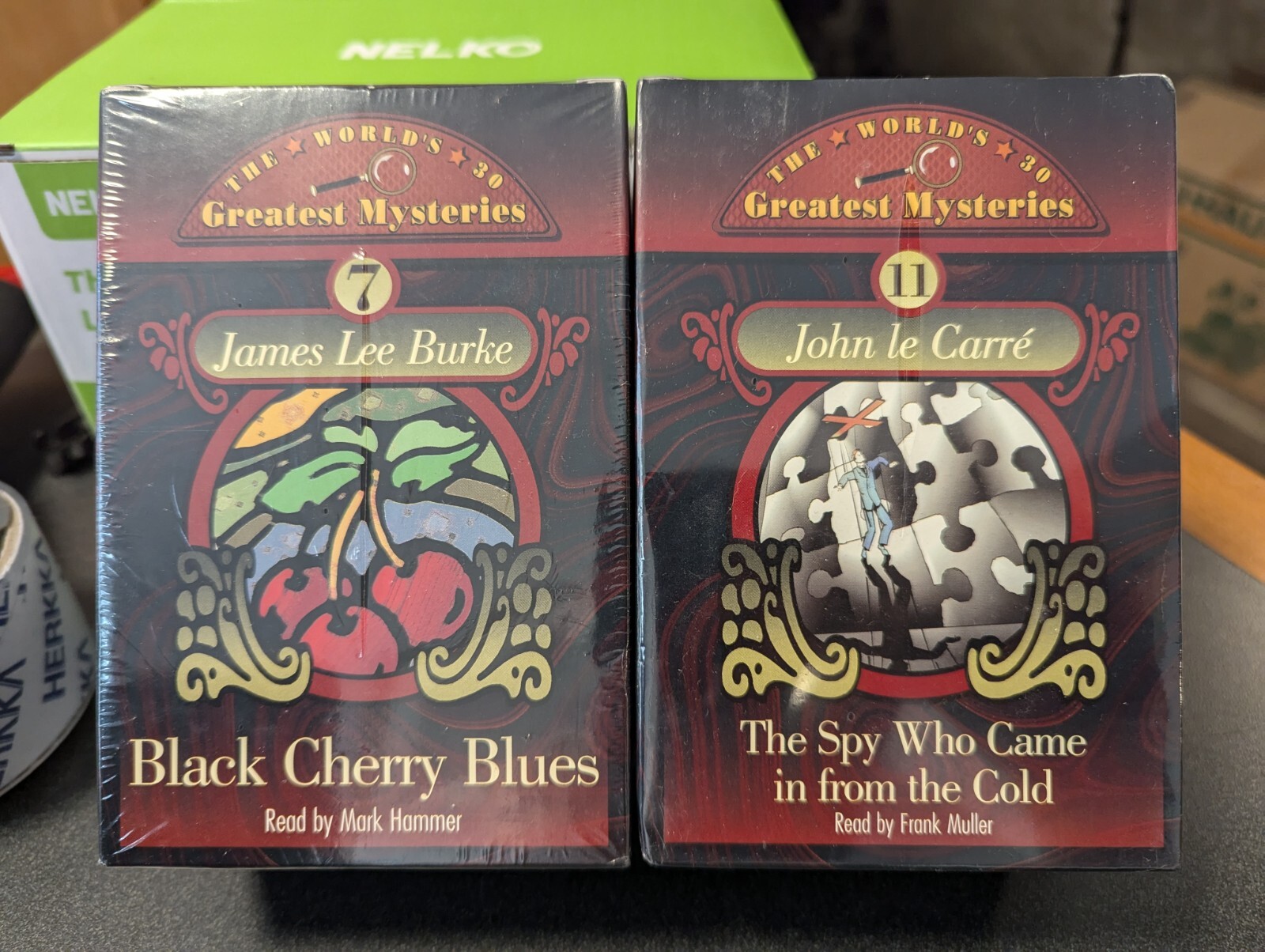 THE WORLD’S 30 GREATEST MYSTERIES Audio Books 7 & 11 Black Cherry The Spy Who