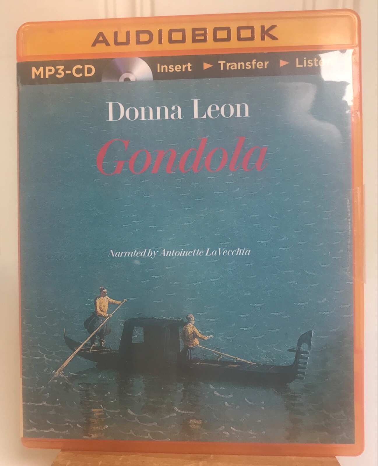 Gondola Audiobook Donna Leon CD MP3 Unabridged History 1 Hr 23 M 2014 New Sealed