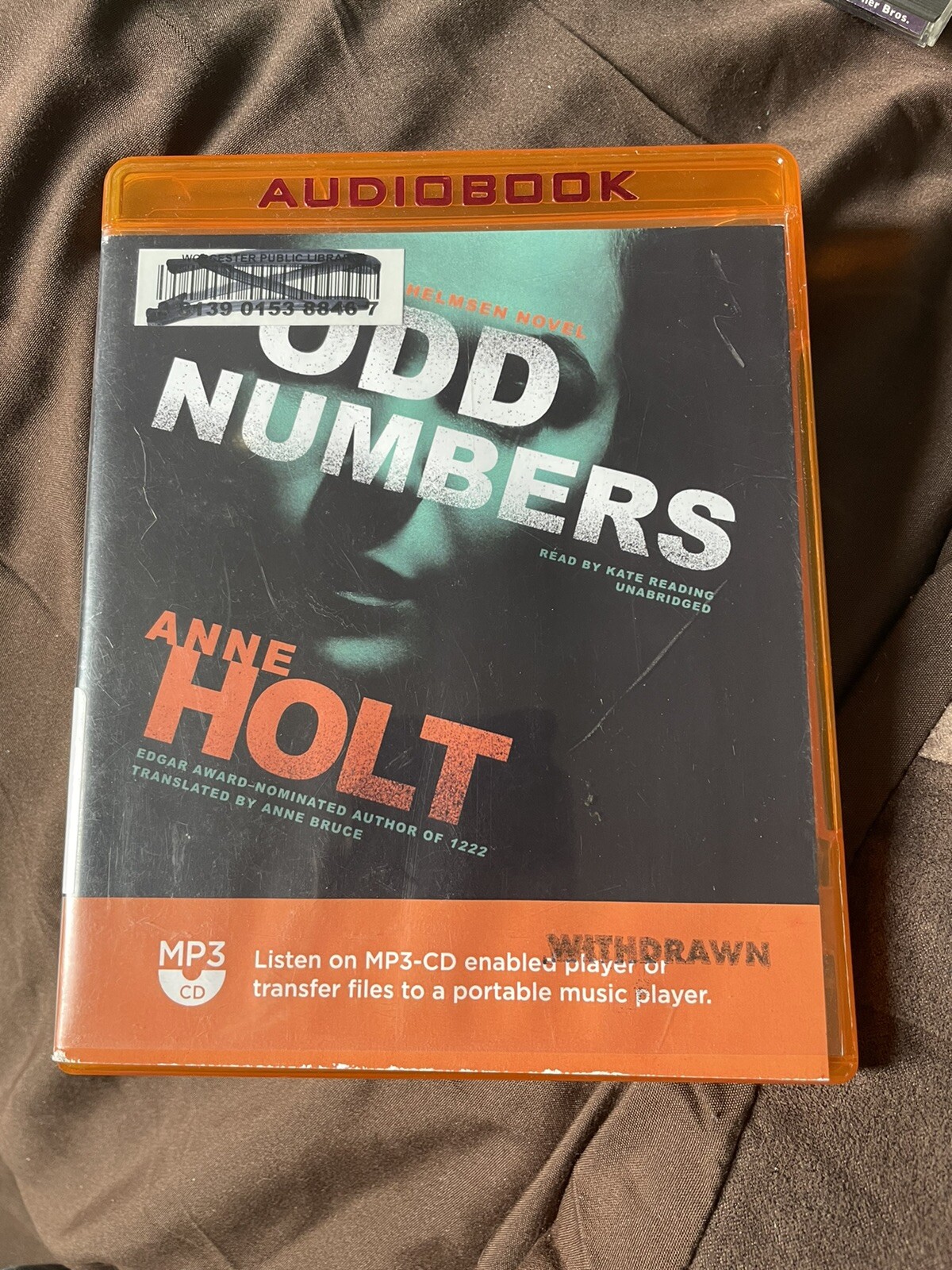Odd Numbers Anne Holt Audiobook MP3-CD