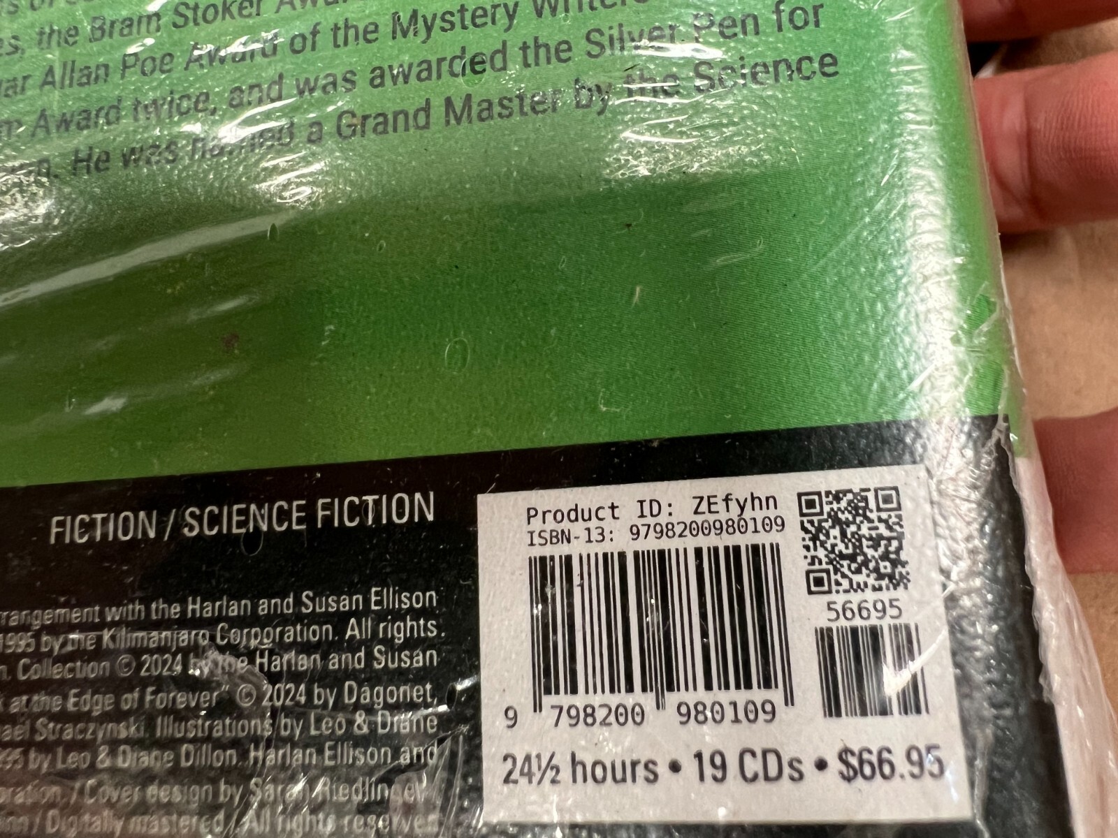 Dangerous Visions Audio Book CD Set — Ellison