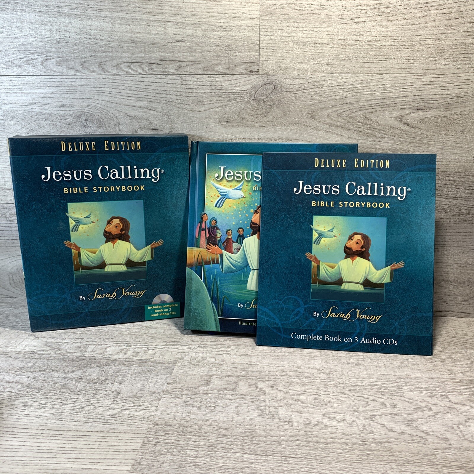 Jesus Calling Bible Storybook Deluxe Edition by Sarah Young. Kids religious book