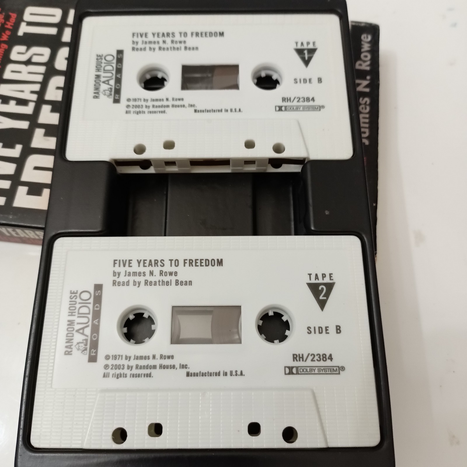Five Years To Freedom The True Of A Vietnam POW Audiobook Cassette By James Rowe