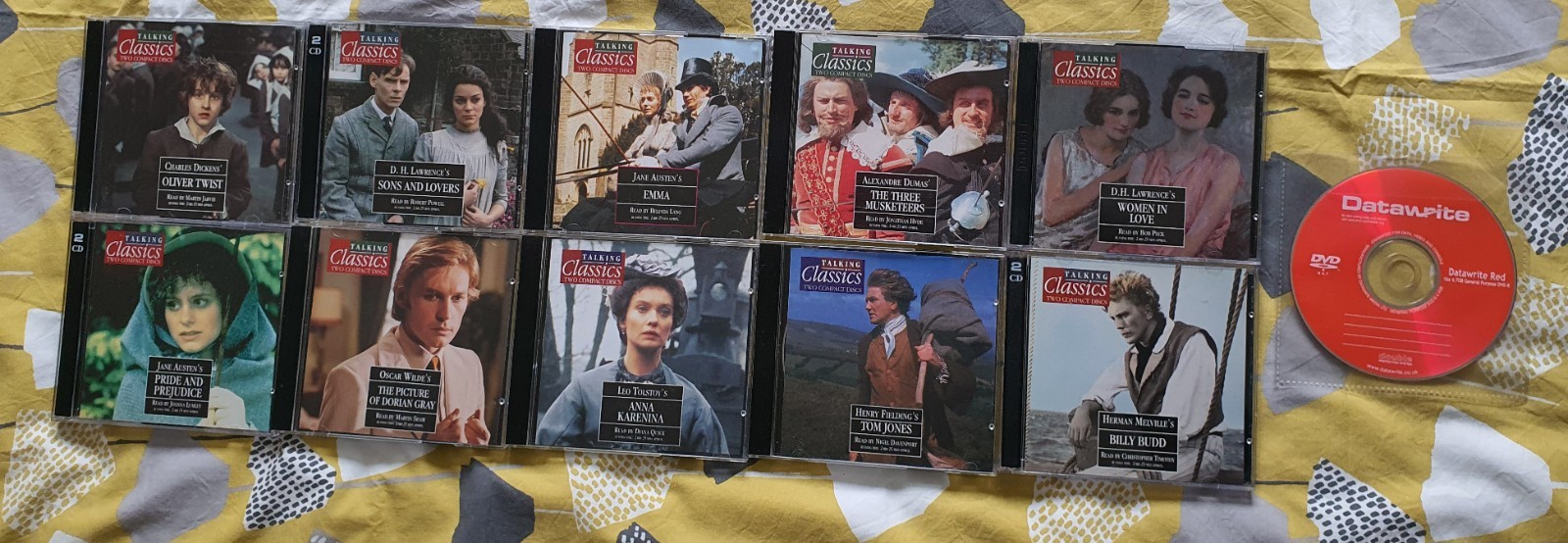 10 x TALKING CLASSICS TITLES ON CD + 320k MP3 FILES & PDF MAGAZINES ON DVD (1)