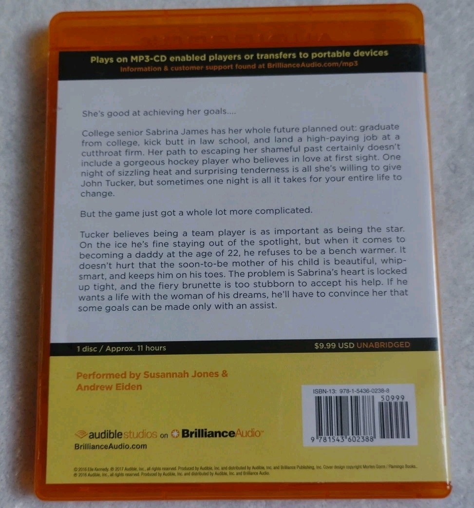 The Goal by Elle Kennedy, 2021 (Off-Campus Series, Volume 4 MP3 OUT OF PRINT!