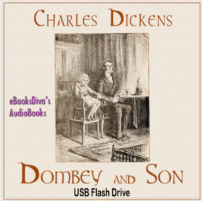 Dombey and Son Charles Dickens Classic Novel Audiobook on USB Flash Drive