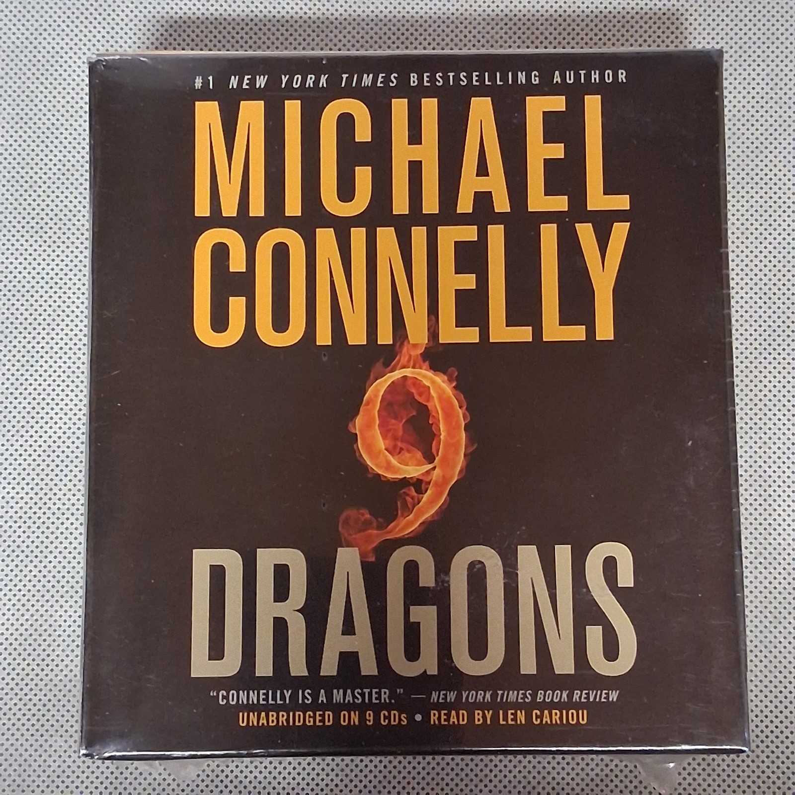 Nine Dragons, Michael Connelly, 9 Audio CDs Boxed Set, New Factory Sealed