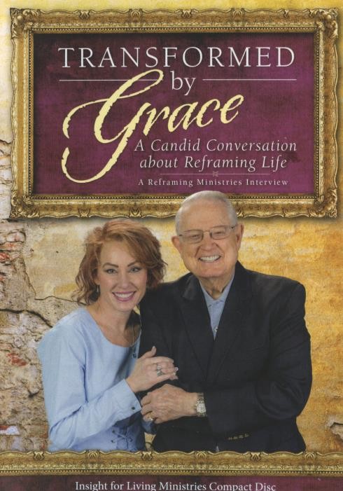 Transformed By Grace 2-Disc AUDIO CD reframing life Jesus! Charles R. Swindoll
