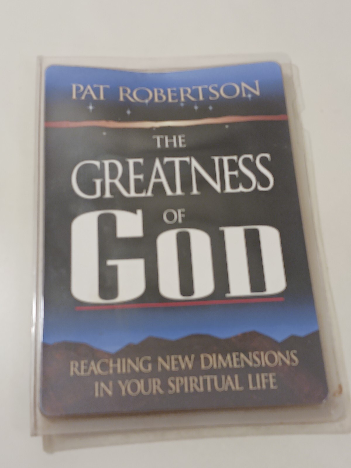 The Greatness Of God Cassette 2 Tape Set Pat Robertson 1998 Vintage Rare