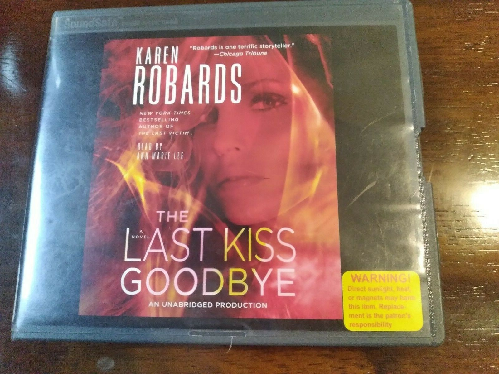 Last Kiss Goodbye — Karen Robards — 11 CDs 13.5 Hours- Audiobook Read By Ann Lee