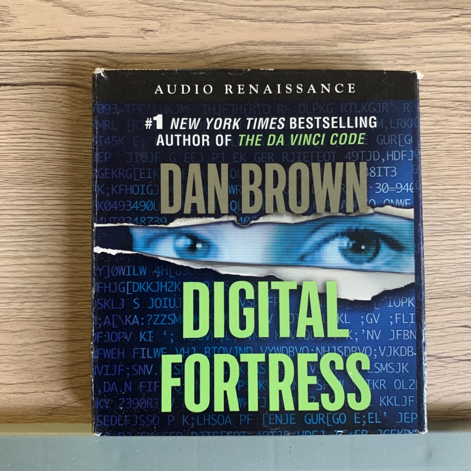 Digital fortress by Dan brown 5 cds abridged Audiobook Shelf194 ~