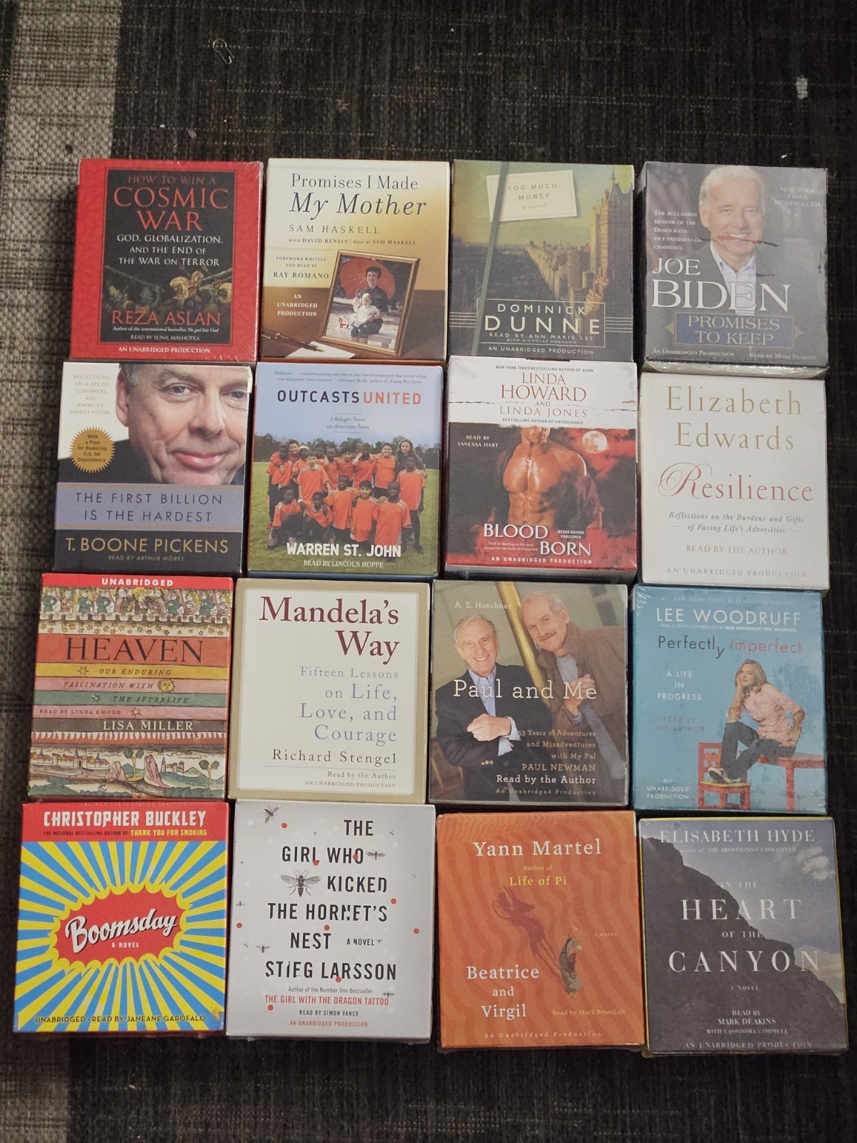 Lot of 16 Mixed Authors Audiobooks Books on CD Unabridged Audio Books New Sealed