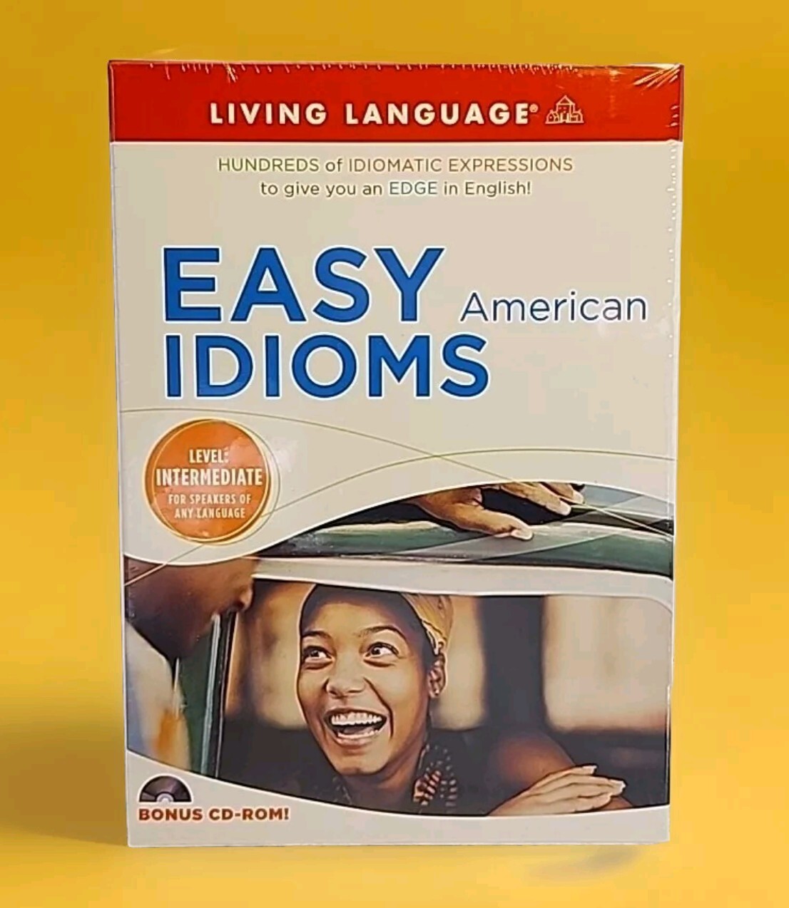 ESL: Easy American Idioms by Living Language w/Bonus CD-ROM Interm Level Sealed