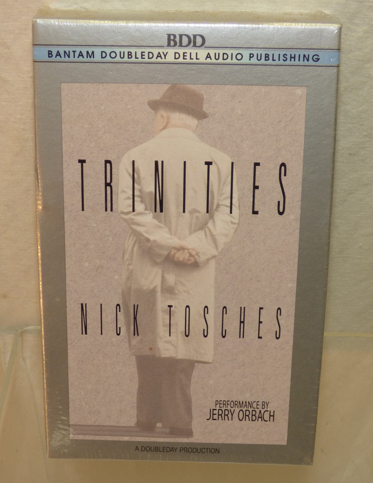 NEW Sealed TRINITIES by Nick Tosches Audio Book on TAPE Thriller Jerry Orbach