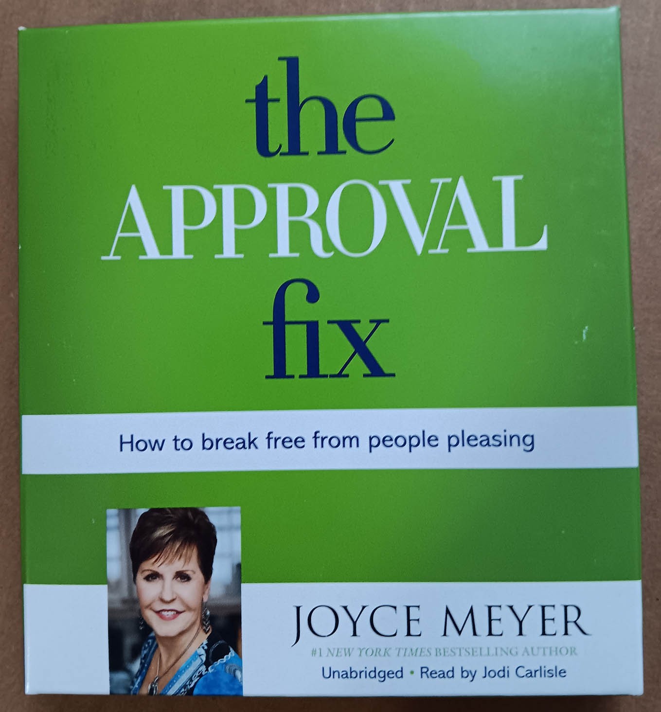 The Approval Fix by Joyce Meyer (3 CD Abridged Audiobook)