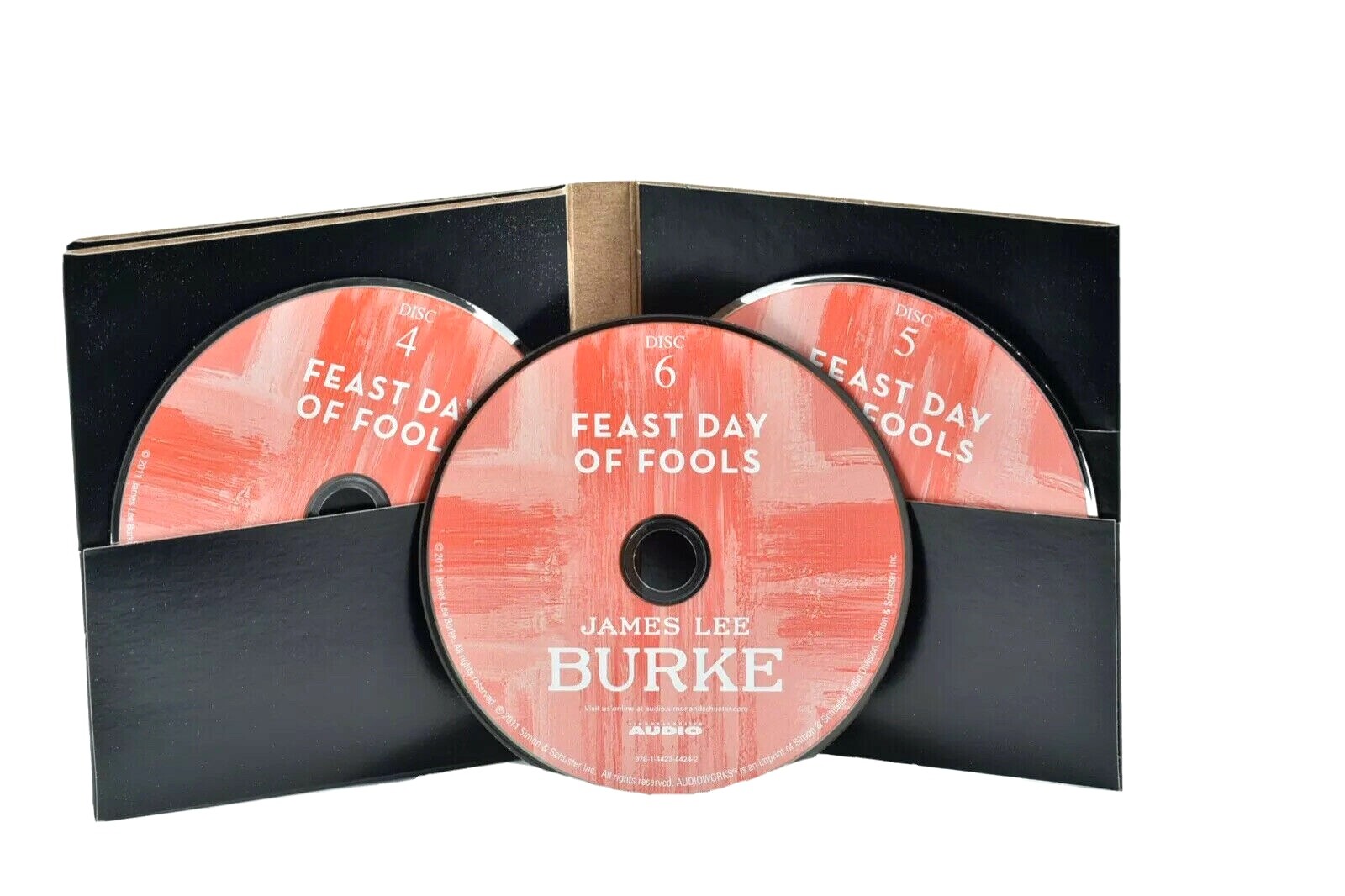 Feast Day Of Fools — James Lee Burke-Audiobook On 6 CDs- Abridged — Will Patton