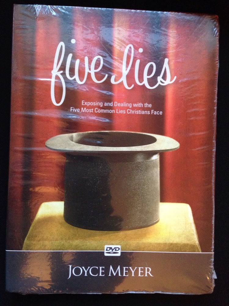 FIVE LIES JOYCE MEYER DVD BRAND NEW Factory sealed One Day FREE SHIPPING