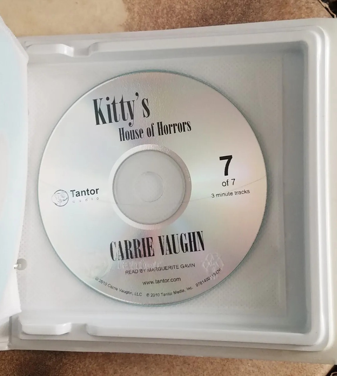 Kitty Norville: Kitty’s House of Horrors Carrie Vaughn 2010 Audiobook 7 CD’S 8hr