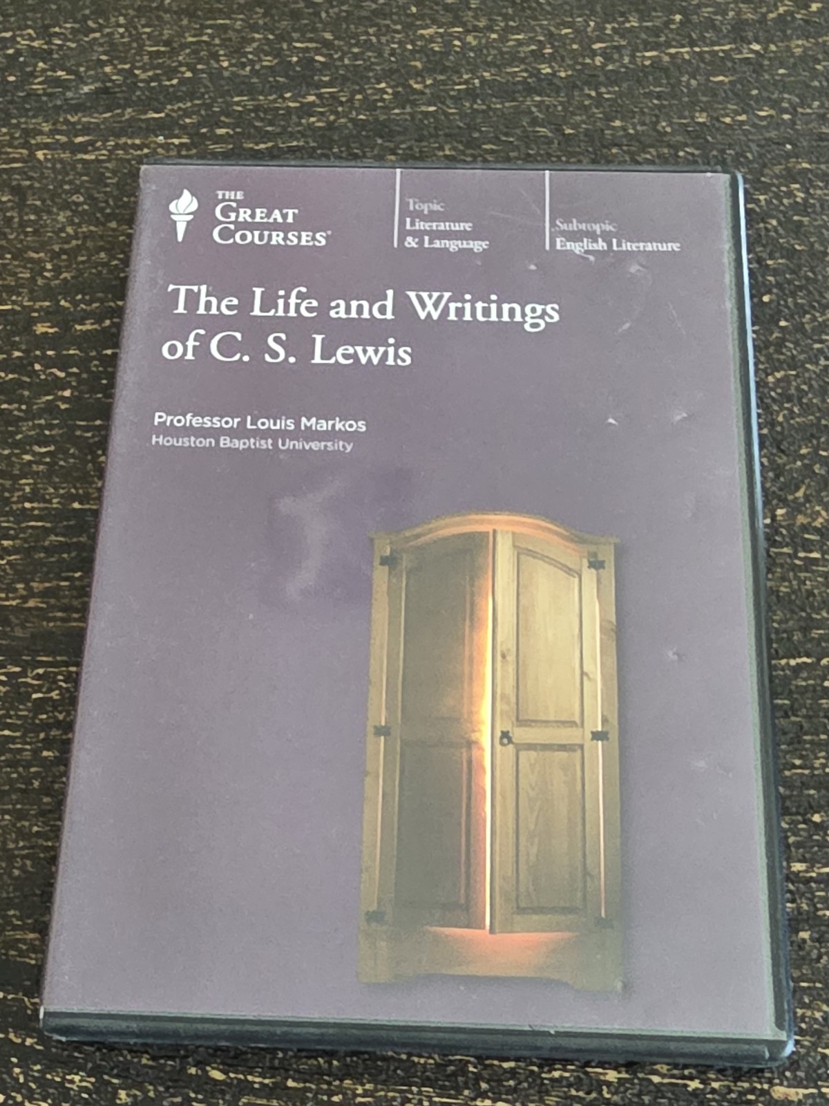C.S. LEWIS THE LIFE AND WRITINGS GREAT COURSES Pre Owned Tested DVD