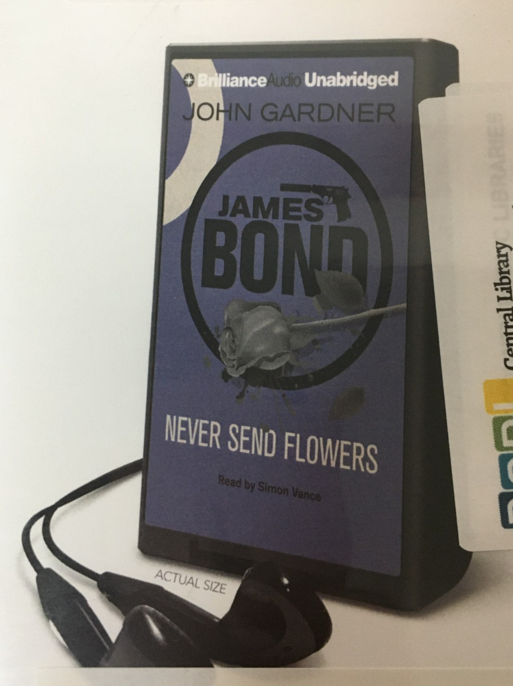 Never Send Flowers James Bond 007 by Gardner PLAYAWAY Audiobook Full Novel Audio