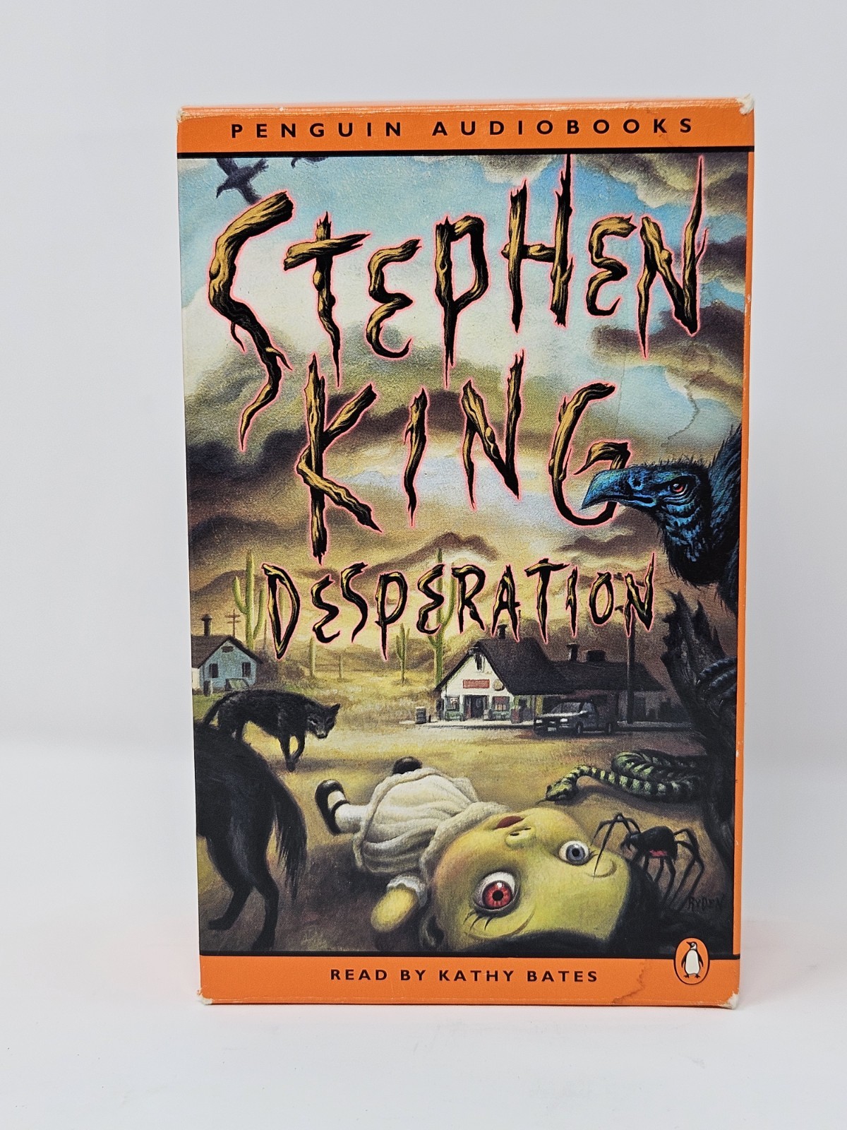 VTG 1996 STEPHEN KING Desperation Audiobook on 6 Cassette Tapes