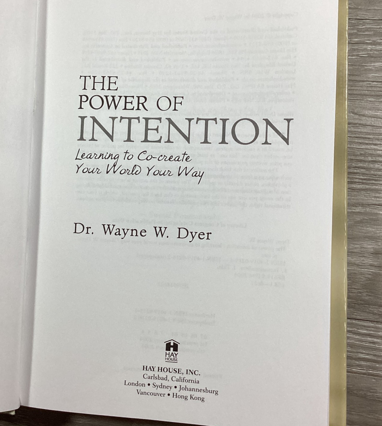 Dr. Wayne Dyer Bundle The Power of Intention Book & 12 CD Live Lecture Sets