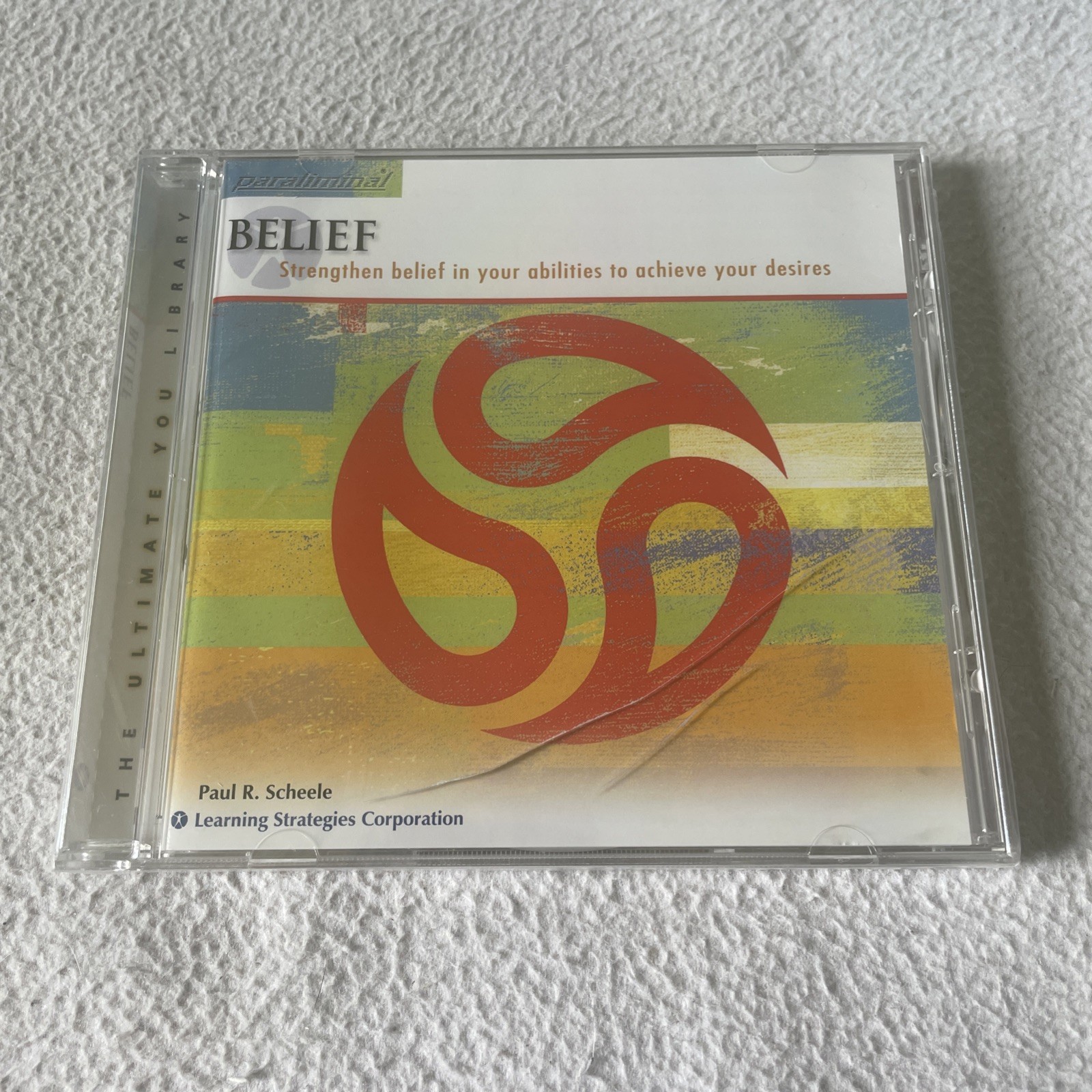 Paraliminal Belief by Paul R Scheele Audiobook CD & Booklet Sealed