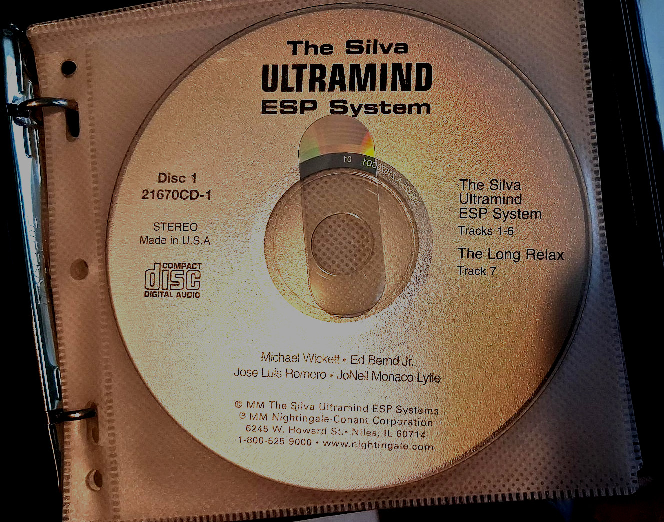 Silva ULTRAMIND ESP System (10 CD Audio Set) With Workbook CD
