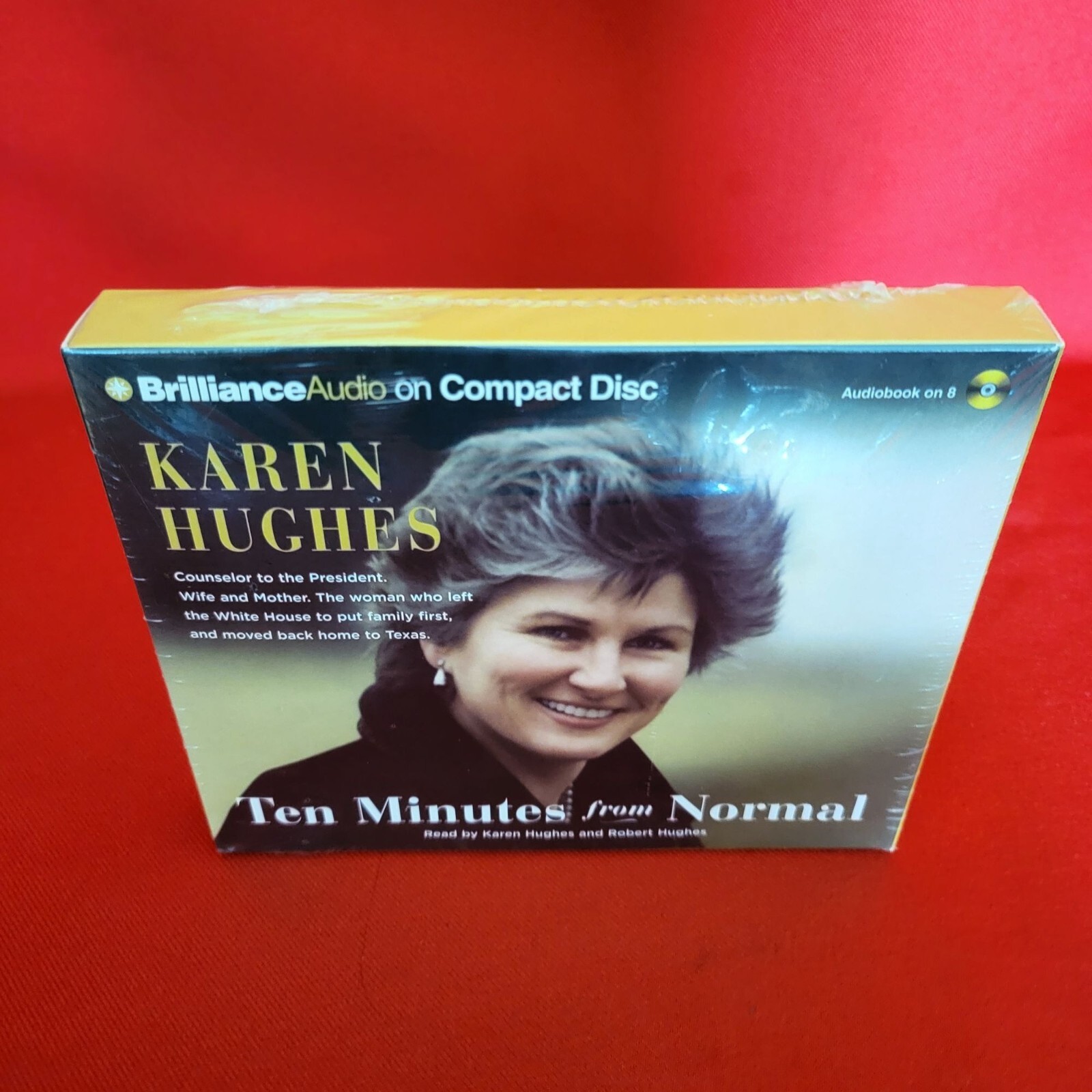 Audiobook Karen Hughes Ten Minutes from Normal 8 CDs Sealed