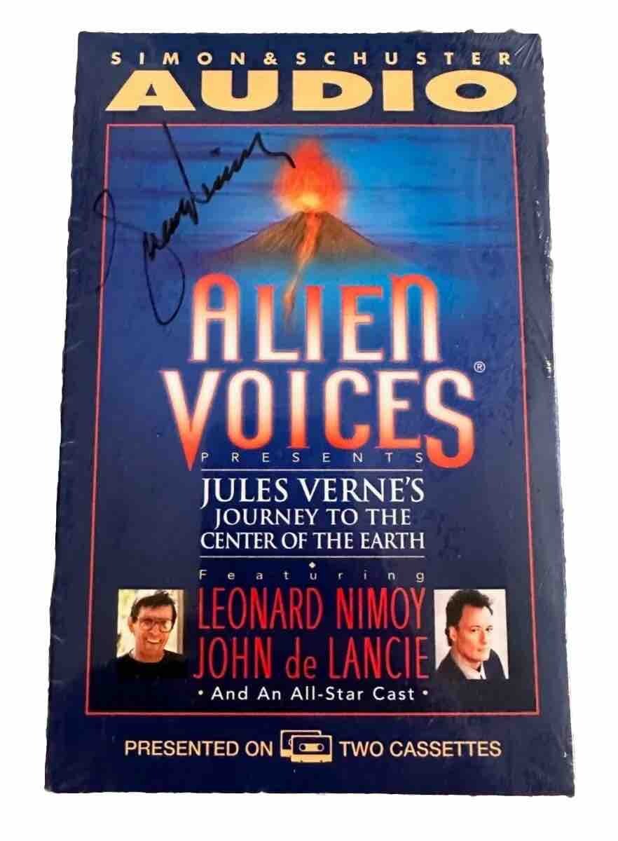Alien Voices Jules Verne Audiobook SIGNED by Star Trek’s Leonard Nimoy
